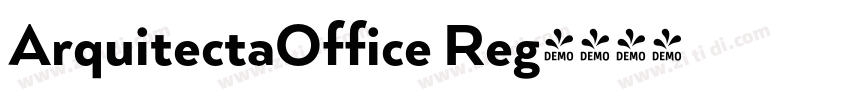 ArquitectaOffice Reg字体转换